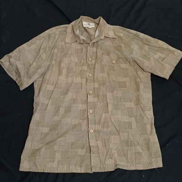 Hawaiian Shirt Island Shores Mens Large Vintage Original Button Down - Picture 1 of 5